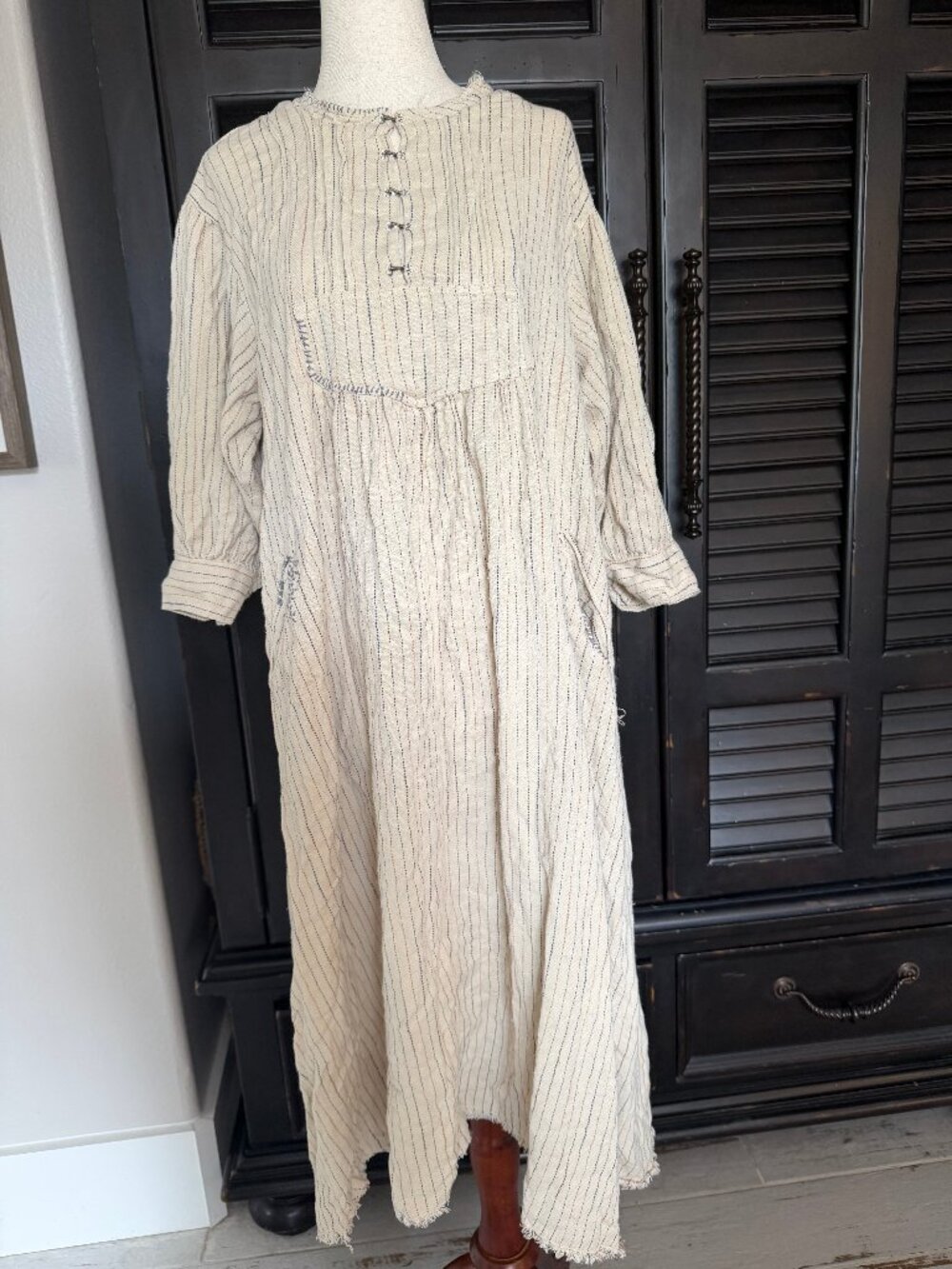 Magnolia Pearl Woven Bibby Dress